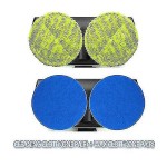 (Gaya2) 2 In1 Pembersih Lantai Listrik Isi Ulang Tanpa Kabel Scrubber Polisher Mop Set